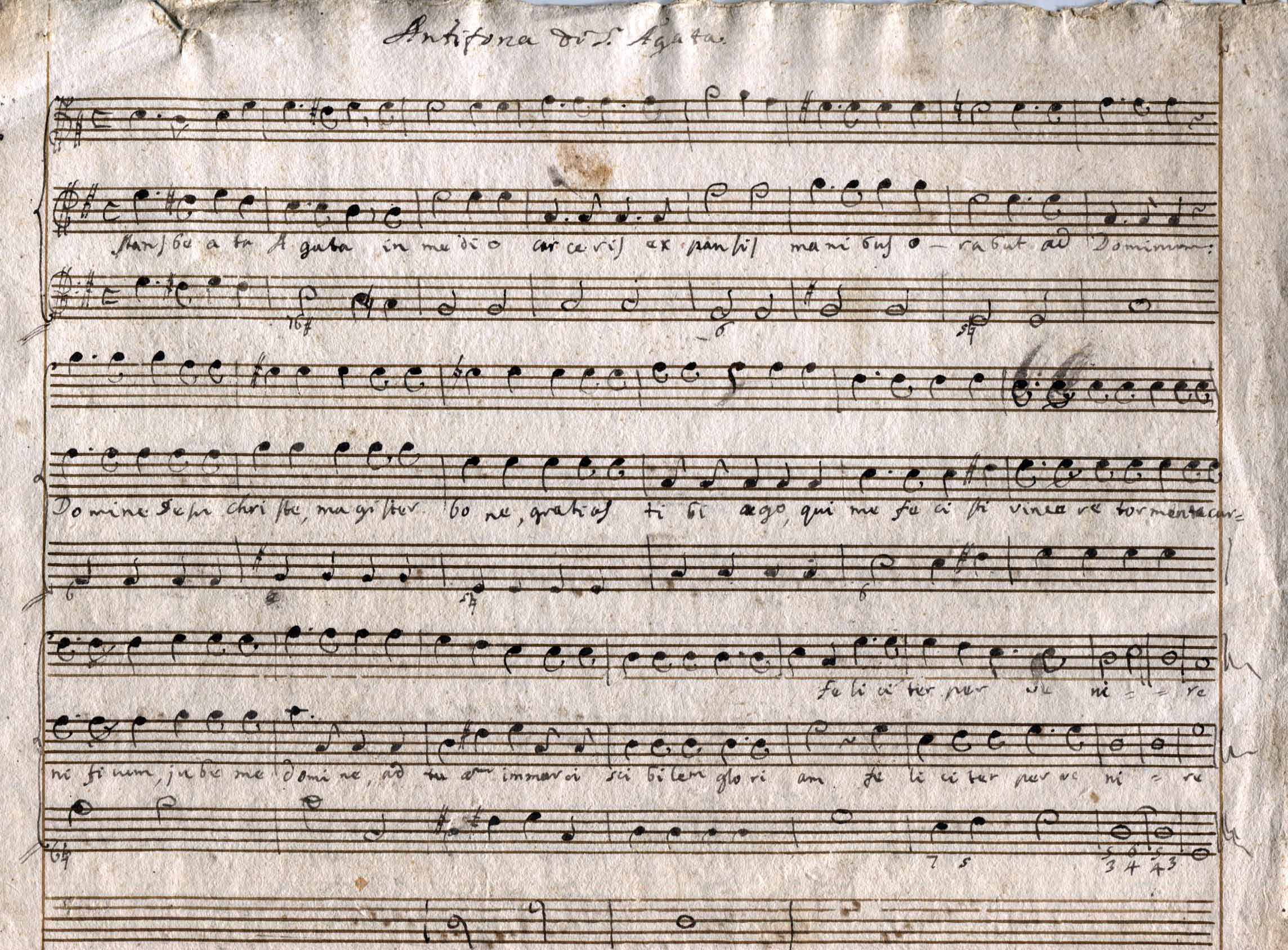 Antifona di S. Agata